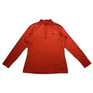Rabbit EZ 2.0 Zip Pullover Emberglow Orange Women's XL (Tiny Hole)